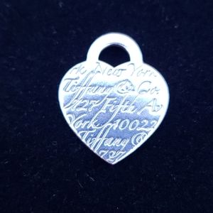 *Sold* Tiffany & Co 5th Ave Notes Heart Charm
